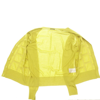 Good condition ◆ Bottega Veneta cardigan ladies yellow wool size 44 BOTTEGA VENETA [AFA4] 