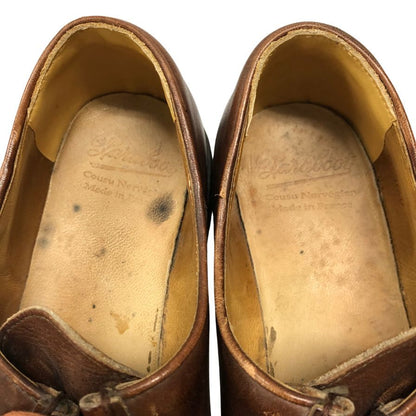 パラブーツ レザーシューズ ミカエル チロリアン リスレザー サイズ40 メンズ マロン PARABOOT MICHAEL2 約24.5cm【AFC17】