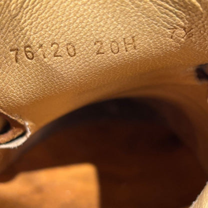 パラブーツ レザーシューズ ダブルモンクストラップ ウィリアム グレインレザー サイズUK7.5 ブラウン Paraboot WILLIAM ビジネスシューズ 約26.0cm【LA】【中古】