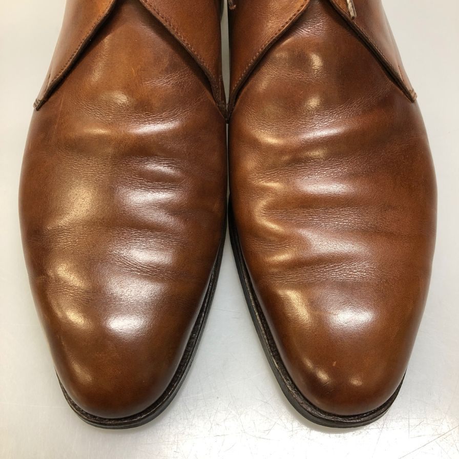 クロケット&ジョーンズ ミルバンク 5661 14  メンズ サイズ 6ハーフ ブラウン CROCKETT&JONES ビジネスシューズ 約25.0cm【LA】【中古】