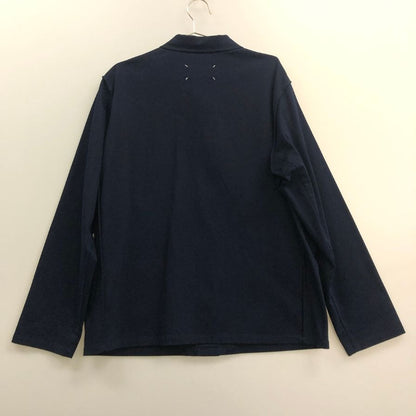 美品◆メゾンマルジェラ ジャケット マルチポケット シャツジャケット S50DL0443 20AW ネイビー メンズ サイズ48 Maison Margiela 【AFA22】