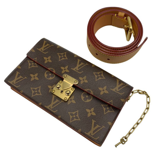 ルイ ヴィトン モノグラム S ロック ベルト ポーチPM M44667 LOUIS VUITTON