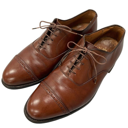 オールデン レースアップシューズ 900 パンチドキャップ カーフ ブラウン メンズ サイズ7.5 Alden 約25.5cm【AFD14】