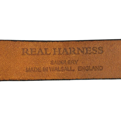 リアル ハーネス レザーベルト ブラウン ゴールド金具 REAL HARNESS【AFI17】