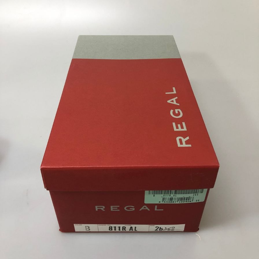 リーガル レザーシューズ ビジネスシューズ ストレートチップ 811R ブラック メンズ サイズ26.5 REGAL 約26.5cm【AFD15】