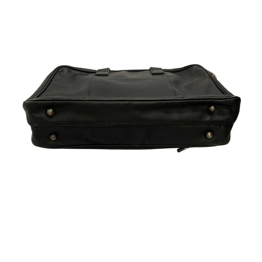 中古◆サムソナイト ビジネスバッグ オールレザー ブラック メンズ Samsonite【AFE11】