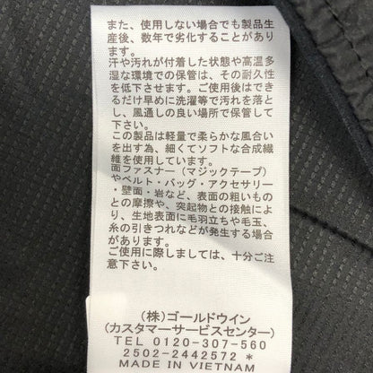 新品同様◆ノースフェイス NP72577 スワローテイルベントフーディ ナイロン ブラック サイズL THE NORTH FACE 【AFB8】