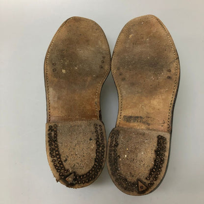 フローシャイム レザーシューズ ウイングチップ グレインレザー ブラック メンズ サイズUS9C FLORSHEIM 約27.0cm【AFD1】