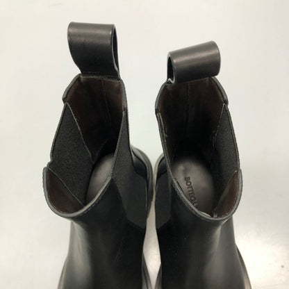ボッテガヴェネタ ブーツ アンクルブーツ サイドゴア ブラック サイズ34.5 レディース BOTTEGA VENETA 約22.0cm【AFD6】