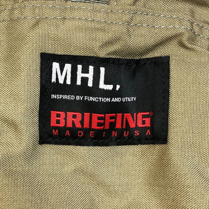 ブリーフィング マーガレットハウエル別注 バックパック コーデュラナイロン カーキ メンズ BRIEFING×MHL.【AFE4】