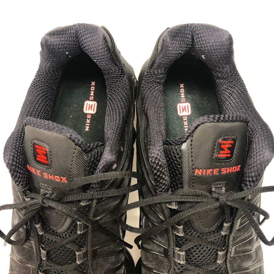 ナイキ ショックス AV3595-002 スニーカー ブラック サイズUS12 30㎝ メンズ NIKE SHOX 約30.0cm【AFD9-2】