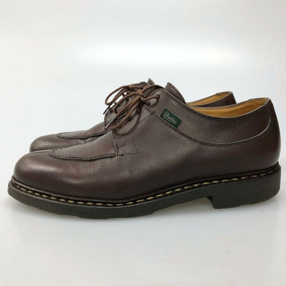 パラブーツ レザーシューズ Uチップ アヴィニョン ブラウン メンズ サイズUK7 PARABOOT AVIGNON ビジネスシューズ 約25.5cm【LA】【中古】