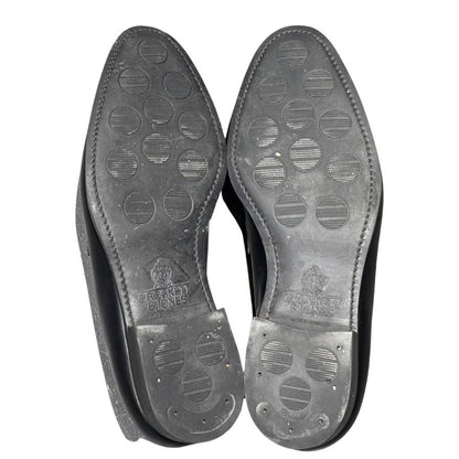 クロケット&ジョーンズ レザーシューズ ローファー  6414 ブラック メンズ サイズUK9E CROCKETT&JONES ローファー 約27.5cm【LA】【中古】