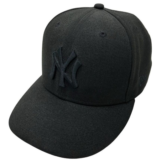 ニューエラ ベースボールキャップ ニューヨークヤンキース 59FIFTY ブラック 58.7cm ユニセックス NEW ERA【AFI1】