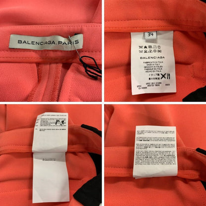 バレンシアガ 11SS サイドラインパンツ オレンジ レディース サイズ34 Balenciaga 【AFB20】