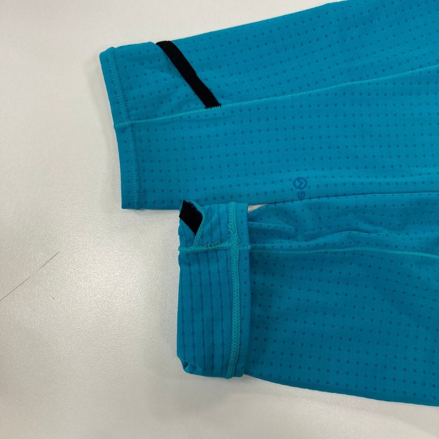新品同様◆ザ ノース フェイス NT12523 クスペディションドライドットクルー アクア メンズ サイズXL THE NORTH FACE 【AFB36】