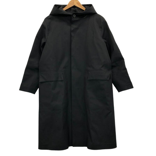 美品◆マッキントッシュ×ハイク フーデッドコート ライナー付き ブラック メンズ サイズ1 MACKINTOSH×HYKE 【AFA20】