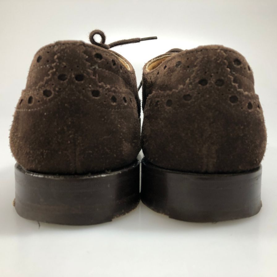 ジョセフチーニー ウイングチップ スエード ブラウン サイズUK7 JOSEPH CHEANEY 約25.5cm【AFC41-2】