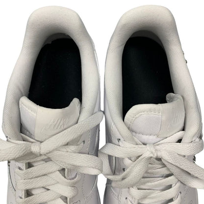 ナイキ エアフォース1 ロウ 07 FQ8887-100 シルバースタッズ ホワイト レディース サイズ23cm Nike Air Force 1 Low 07 White Chrome 約23.0cm【AFD14】