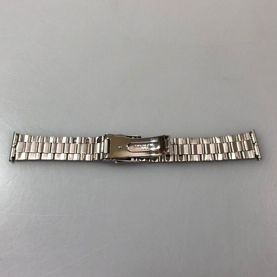 バンビ 時計バンド 3連ステンレスベルト 20mm シルバー Bambi【AFI14】【中古】