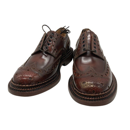 グレンソン アーチー ウィングチップ レザーシューズ ブラウン サイズ 6 メンズ GRENSON 約25.0cm【AFD13】