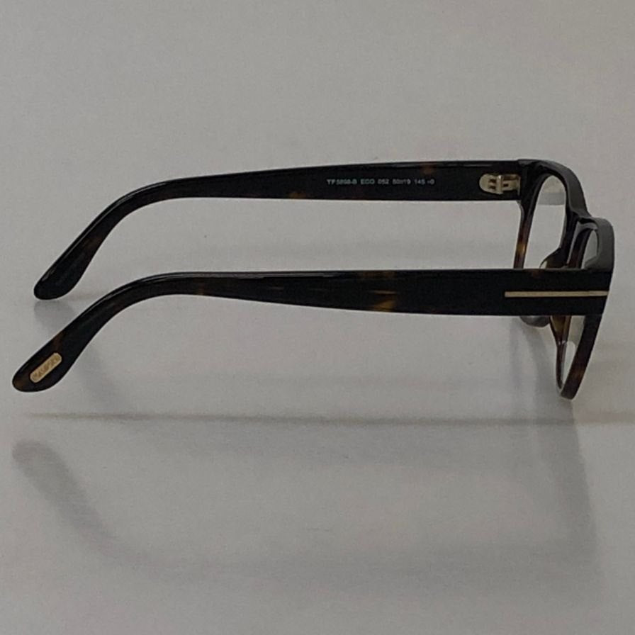 トムフォード   メガネ サングラス  TF5898-B ECO 052 50□19 ウェリントンフレーム べっ甲 ブラウン TOM FORD【AFB55】