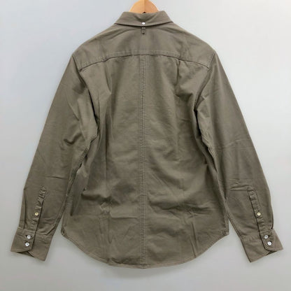 極美品◆ラグ＆ボーン BDシャツ スチールボタン メンズ サイズM カーキ rag&bone 【AFB10】