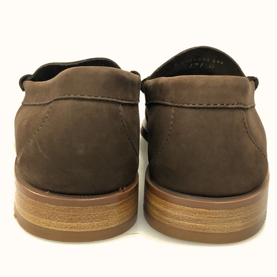 ジーエイチバス ローファー ウィージャンズ ヘリテージ スエード サイズ7 メンズ ブラウン G.H.Bass&Co. WEEJUNS ローファー 約25.5cm【LA】【中古】