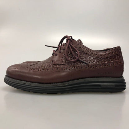 コールハーン レザーシューズ レザーシューズ オリジナルグランド ロングウィングオックスフォード ザイズ7 ブラウン メンズ COLE HAAN 約25.5cm【AFC9】