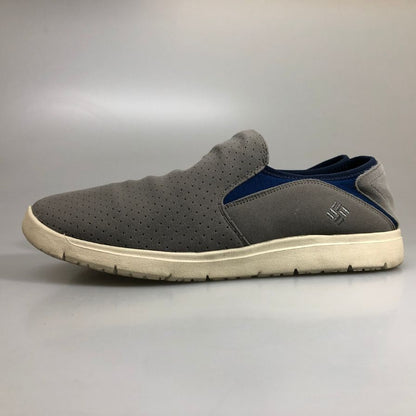コロンビア スリッポン メッシュ ニットベーススエード ポリエステル生地 メンズ サイズ28 グレー columbia 約28.0cm【PTM】