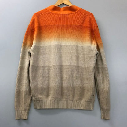 美品◆トゥモローランド トリコット カーディガン グラデーション ユニセックス サイズS TOMORROWLAND tricot 【AFA15】