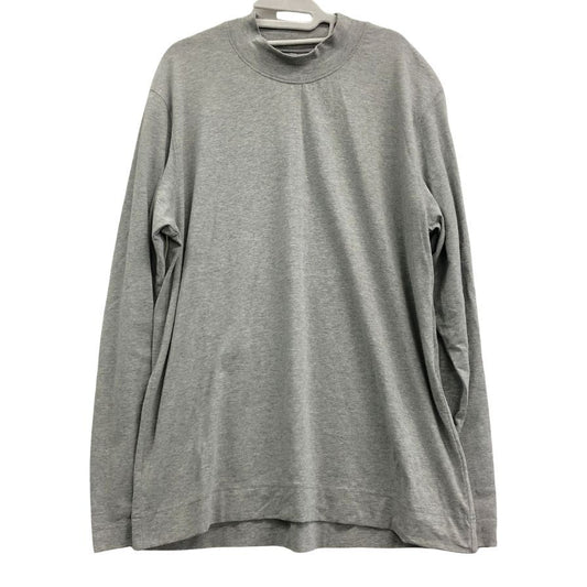 極美品◆チルコロ 長袖Tシャツ モックネック グレー メンズ サイズＬ CIRCOLO 1901 【AFB37】