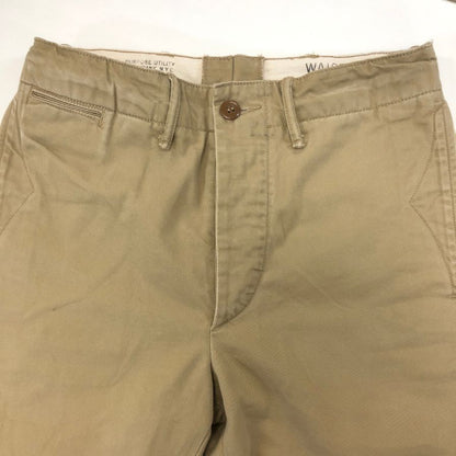 ダブルアールエル オフィサーズ パンツ トラウザー メンズ ベージュ サイズW28L30 RRL RALPH LAUREN 【AFB20】