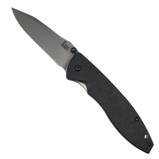 ヘッケラー コッホ フォールディングナイフ シルバー 154CM H&K HOGUE【AFI15】【中古】