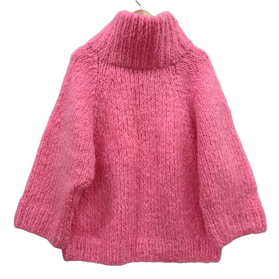 極美品◆マイケルコース ハイネック セーター  モヘア レディース ピンク サイズXS MICHAEL KORS 【AFA19】