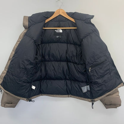 極美品◆ノースフェイス ダウンジャケット ヌプシ 700フィル ユニセックス ベージュ サイズS THE NORTH FACE 【AFA5】