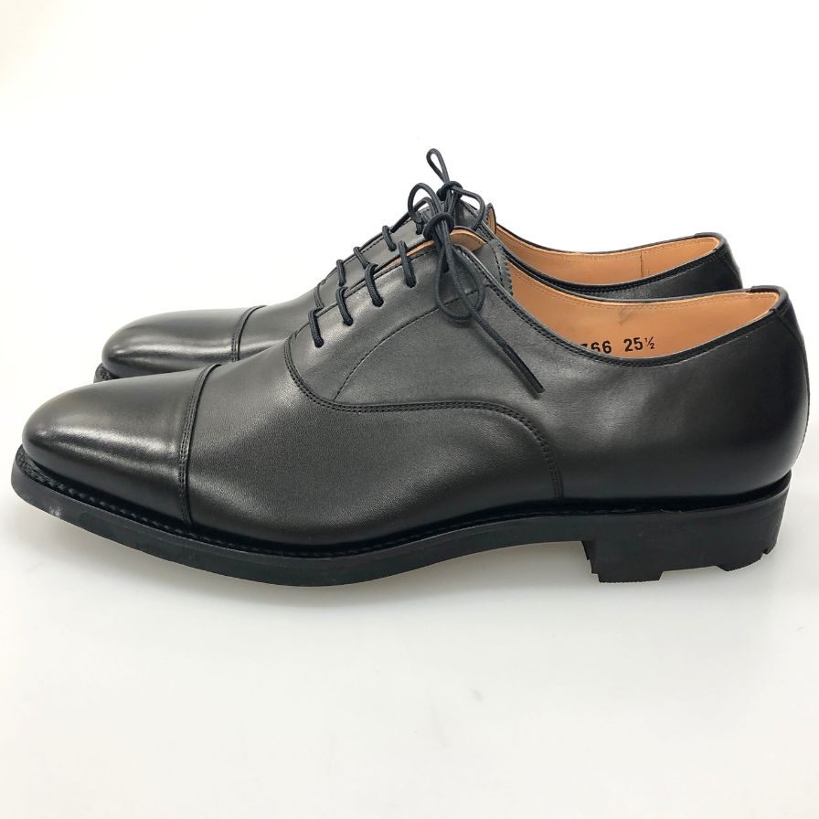 スコッチグレイン レザーシューズ ストレートチップ シャインオアレイン F1766 SGソール メンズ サイズ 25.5cmEEE ブラック SCOTCH GRAIN 約25.5cm【AFD9】