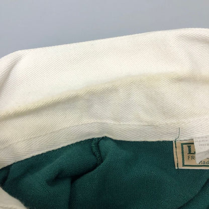 中古■エルエルビーン ラガーシャツ ボーダー グリーン系 サイズM メンズ L.L.Bean 【AFB14】