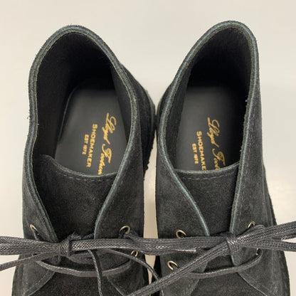 ロイドフットウェア レザーシューズ チャッカブーツ スエード クレープソール メンズ サイズ40 ブラック系 Lloyd Footwear 約25.0cm【AFD2】