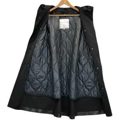 美品◆マッキントッシュ×ハイク フーデッドコート ライナー付き ブラック メンズ サイズ1 MACKINTOSH×HYKE 【AFA20】