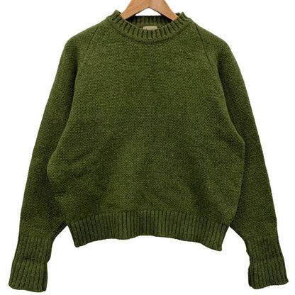 中古◆フィルソン セーター ウール FST3009 スコットランド製 サイズL カーキ メンズ FILSON 【AFA21】
