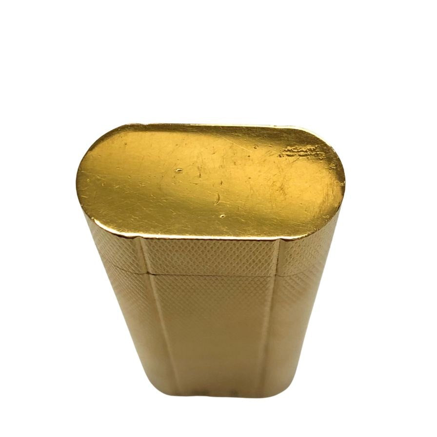 カルティエ ライター ゴールド オーバル  ガスライター Cartier