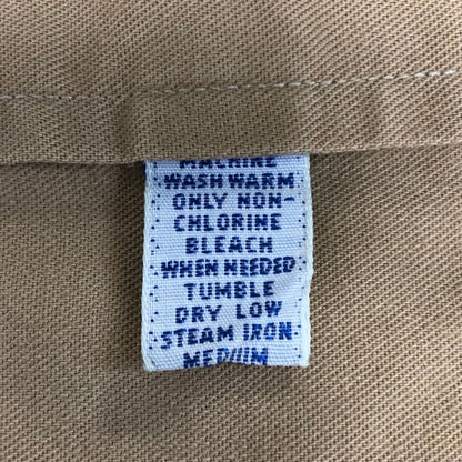 美品◆ラルフローレン ボタンダウンシャツ 90S ベージュ メンズ サイズXL Ralph Lauren 【AFB9】