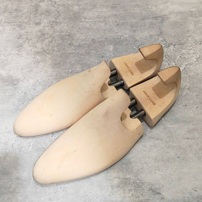 ジョンロブ レザーシューズ ソーントン SAUNTON カーフ 7000ラスト ライトブラウン サイズUK6E JOHN LOBB ビジネスシューズ 約24.5cm【LA】【中古】