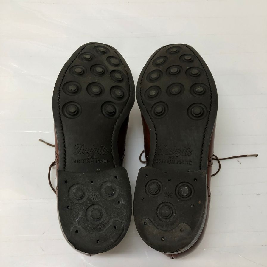 ロイドフットウェア レザーシューズ 2827 ER02 セミブローグ カーフ ブラウン メンズ サイズUK6E Lloyd Footwear 約25.0cm【AFD6】
