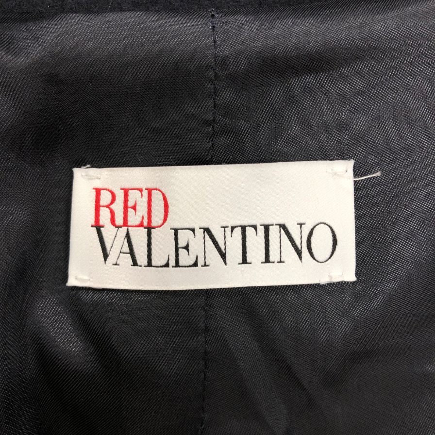 美品◆レッドヴァレンティノ コート レディース ブラック サイズ 44  RED VALENTINO 【AFA2】