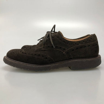チーニー ウイングチップ スエード ダーク ダークブラウン UK6 メンズ JOSEPH CHEANEY 約25.0cm【AFC2】