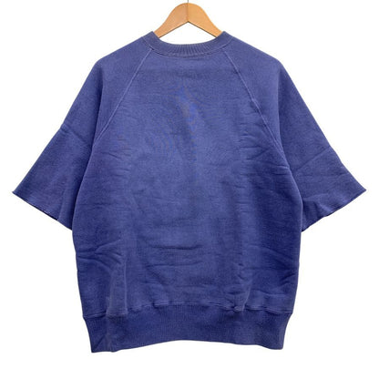 中古■リアルマッコイズ リアルマックイーン 半袖スウェット カットオフ メンズ サイズ38 ネイビー THE REAL McCOY'S 【AFB21】