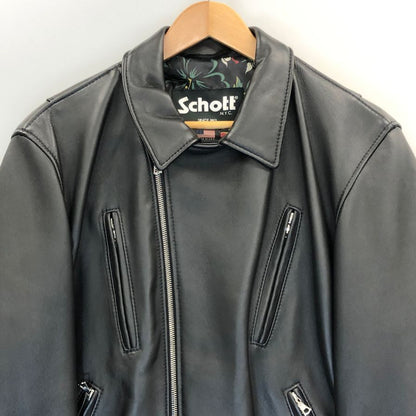 美品◆ショット ソフネット シープスキン ダブルライダース サイズXL  SOPH-190051 SCHOTT 【AFG1】
