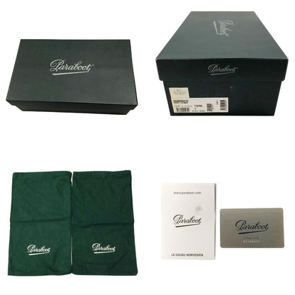 パラブーツ レザーシューズ シャンボード メンズ ブラック サイズ7 PARABOOT CHAMBORD ビジネスシューズ 約25.5cm【LA】【中古】